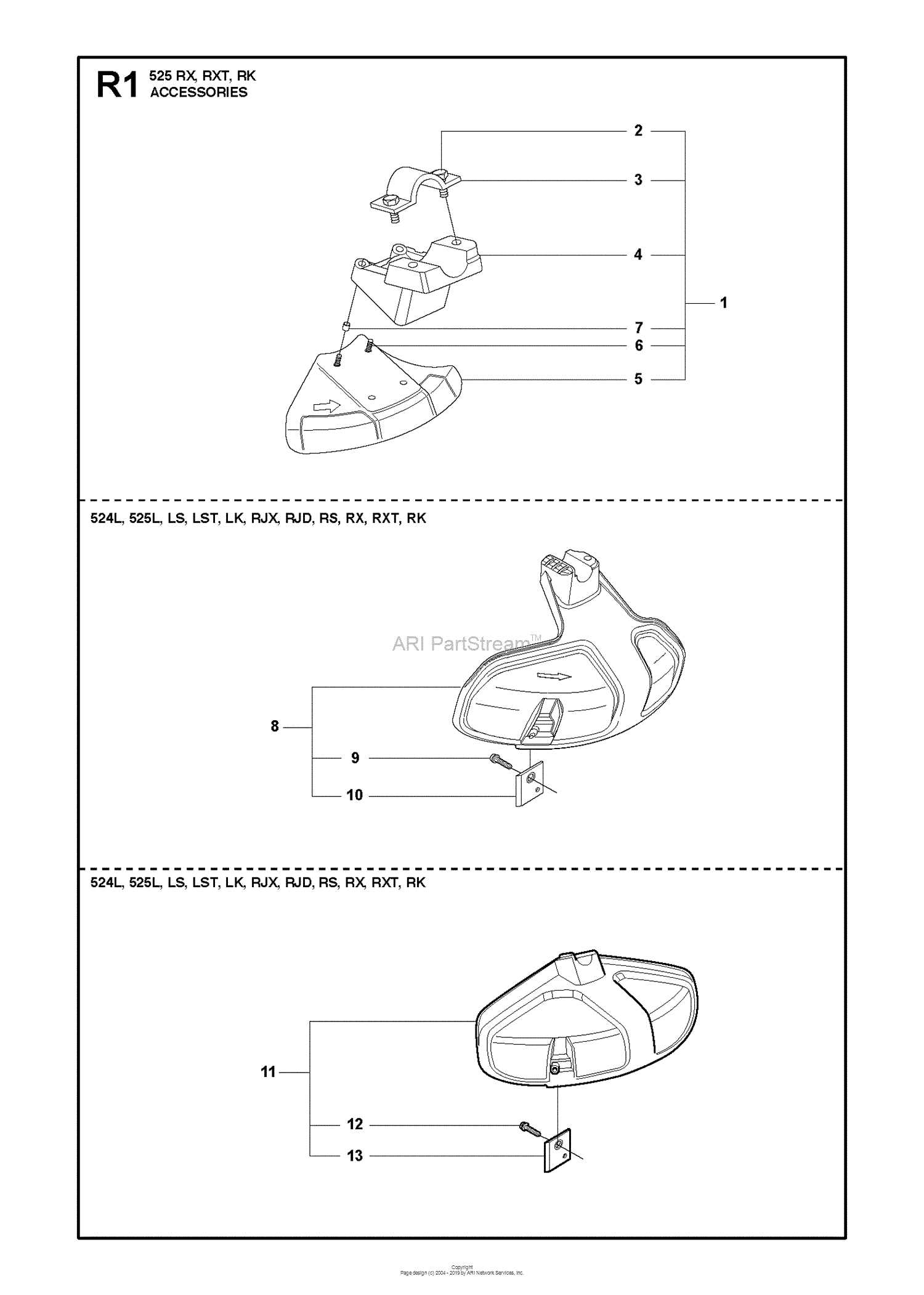 husqvarna 525l parts diagram