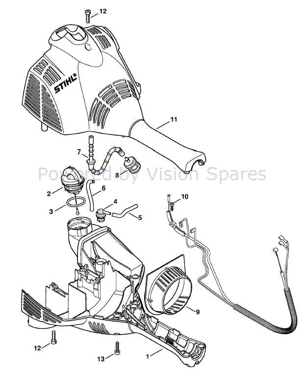 stihl fs56c parts diagram