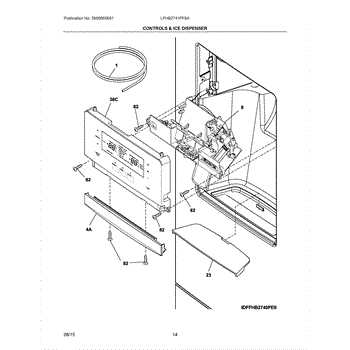 frigidaire gallery parts diagram