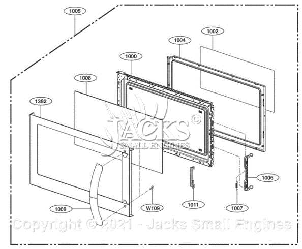 frigidaire microwave parts diagram