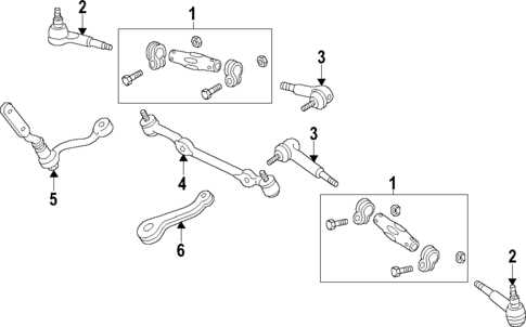 front end f250 steering parts diagram