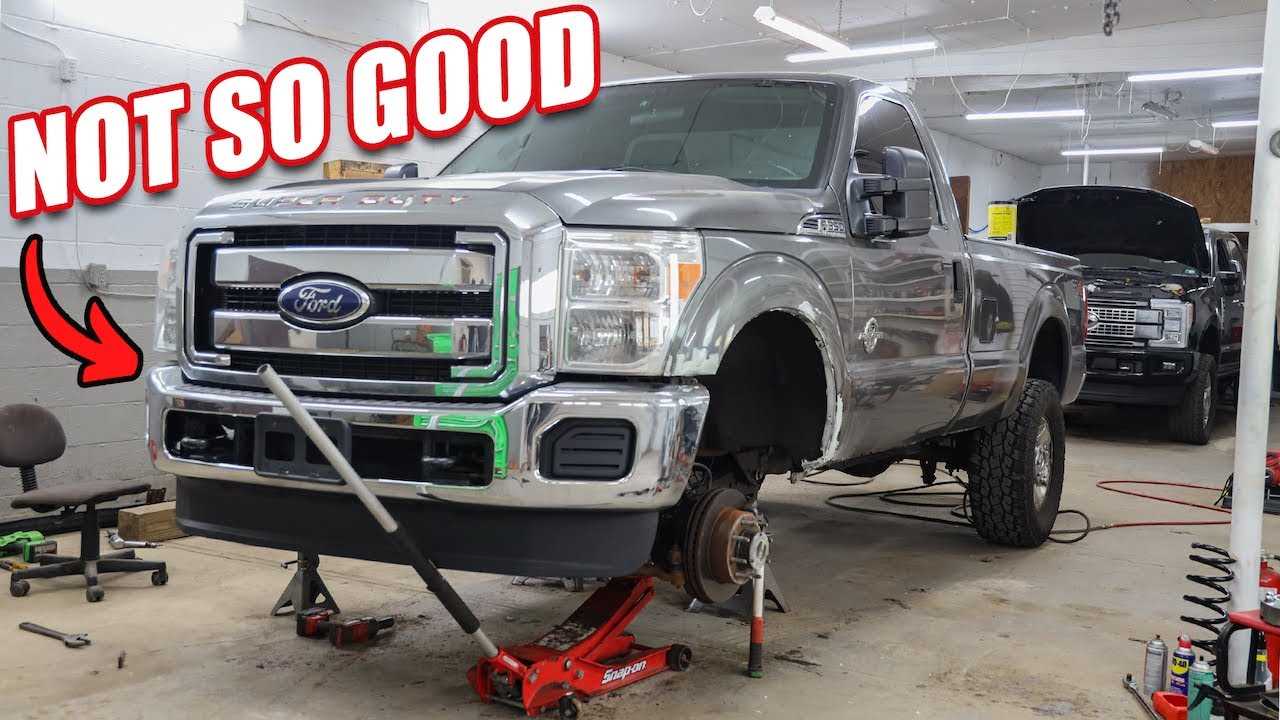 front suspension ford f350 front end parts diagram