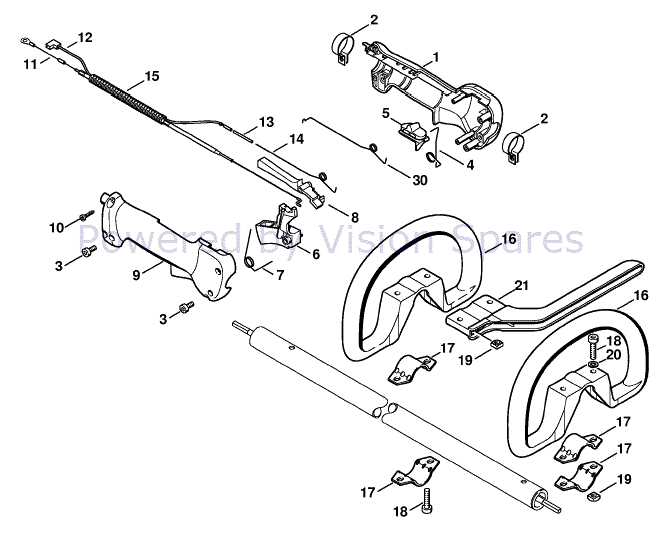 stihl fs85 parts diagram