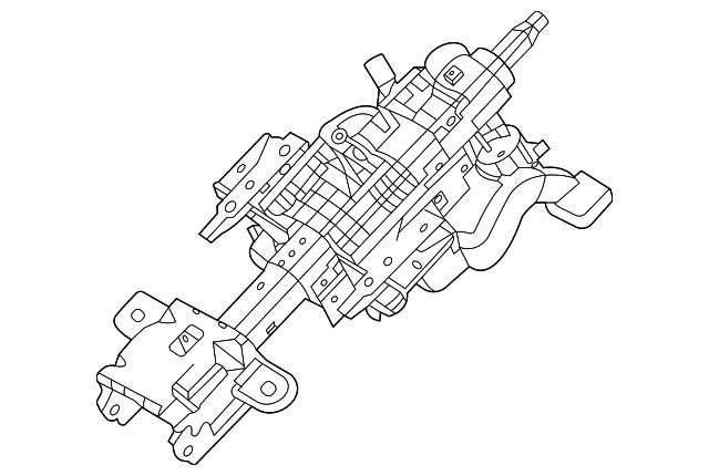 ford steering column parts diagram