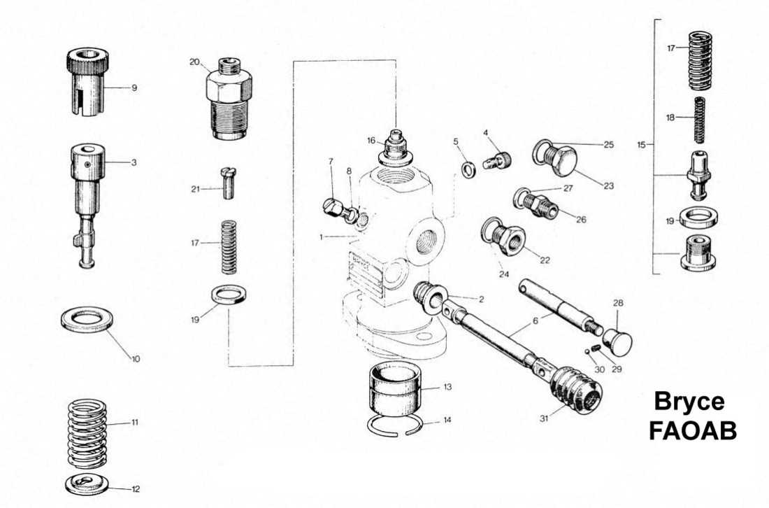 fuel dispenser parts diagram