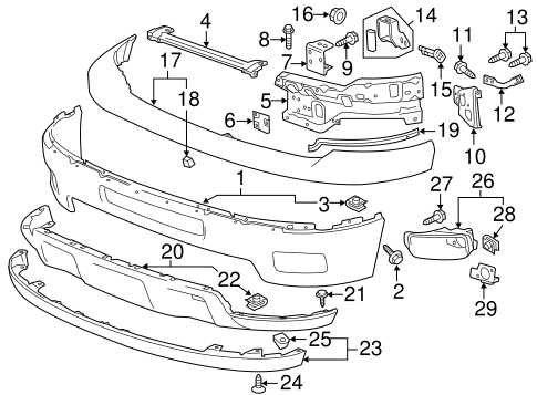 2011 chevy silverado parts diagram