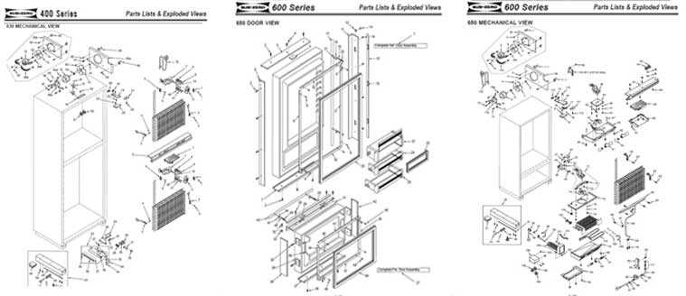 sub zero 650 parts diagram