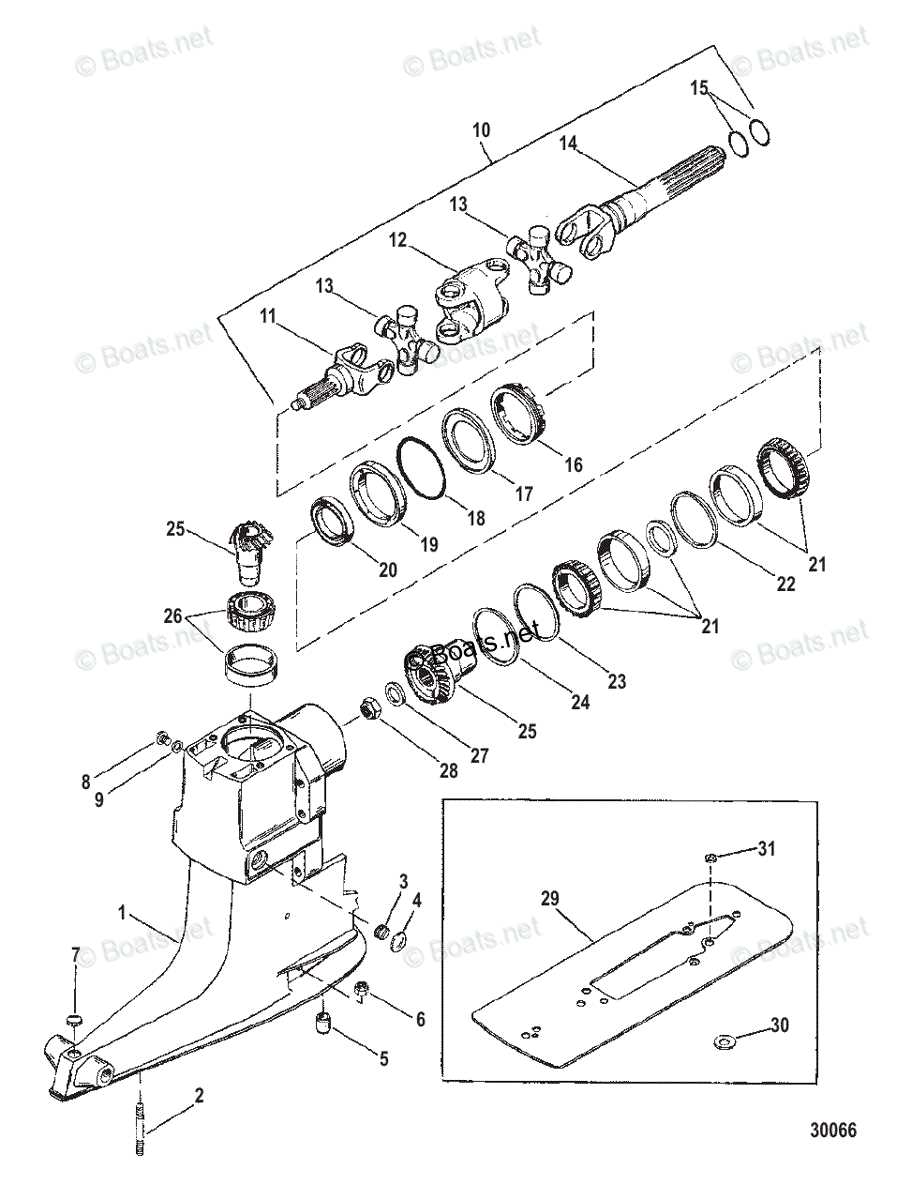 mercruiser alpha 1 parts diagram