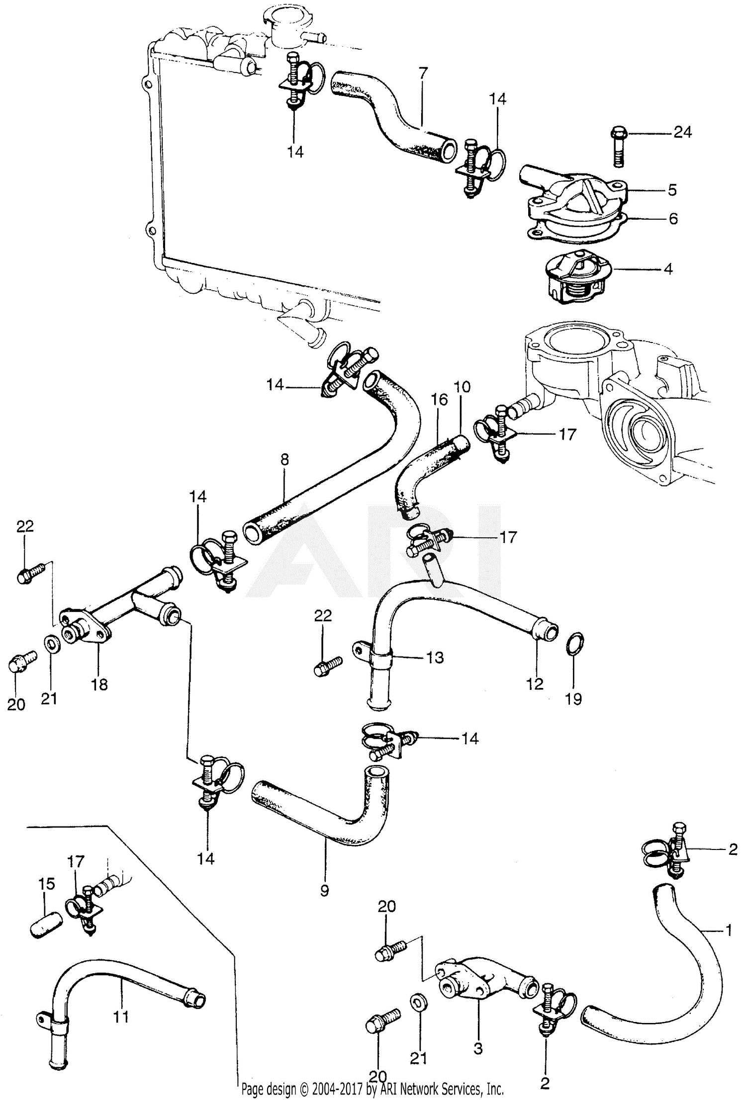 garden hose parts diagram