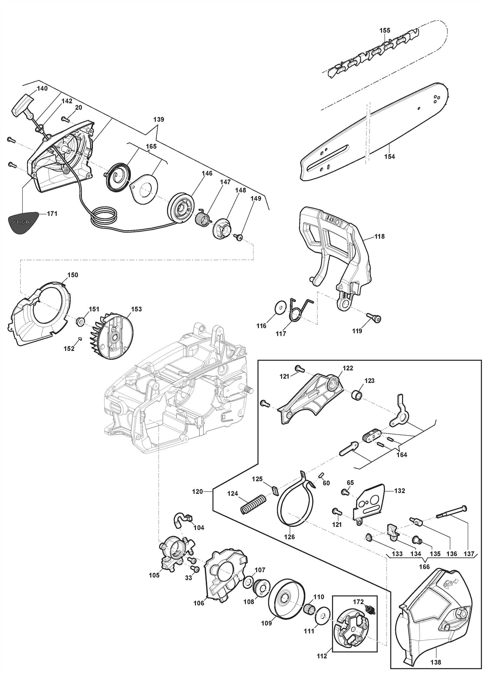 stihl ms201tc parts diagram