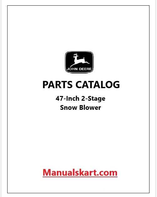 47 inch john deere 47 snowblower parts diagram