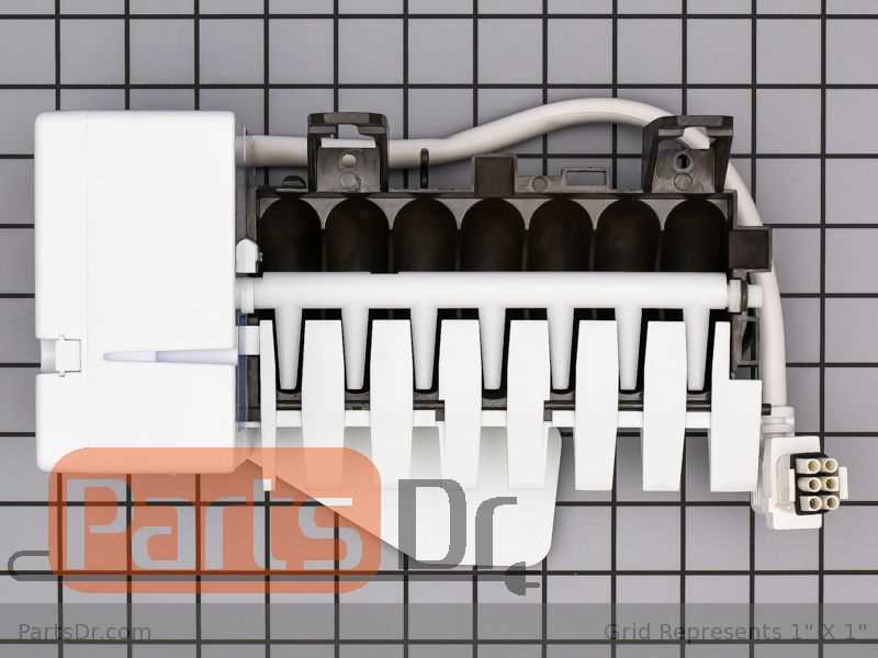 ge refrigerator ice maker parts diagram