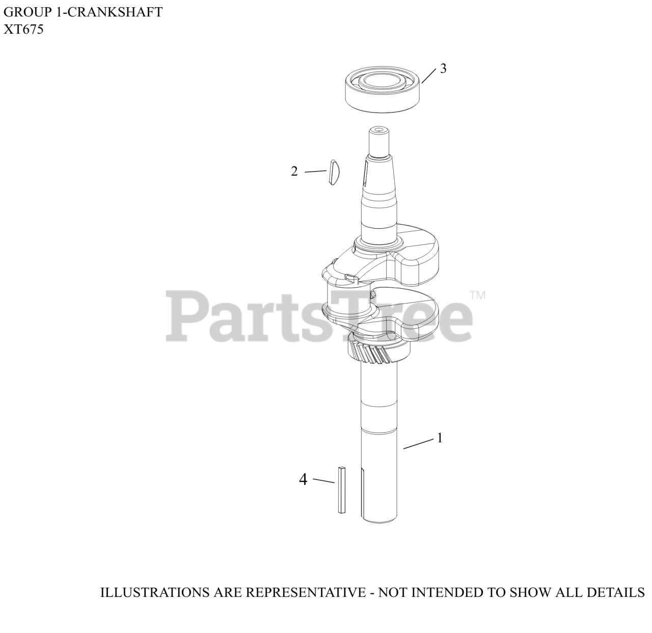 kohler xt675 parts diagram