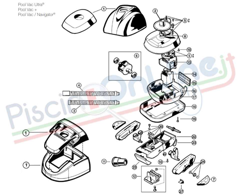 hayward navigator parts diagram