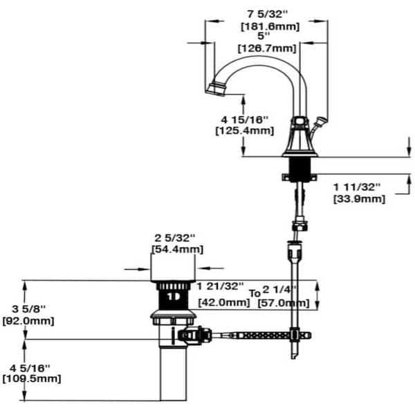 parts of a shower faucet diagram