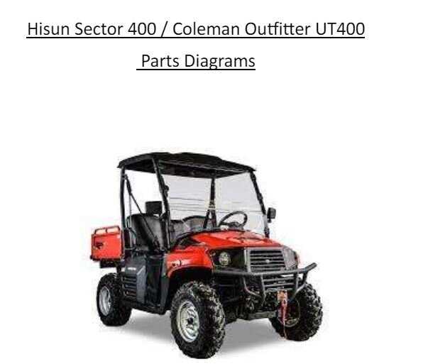 hisun 500 utv parts diagram