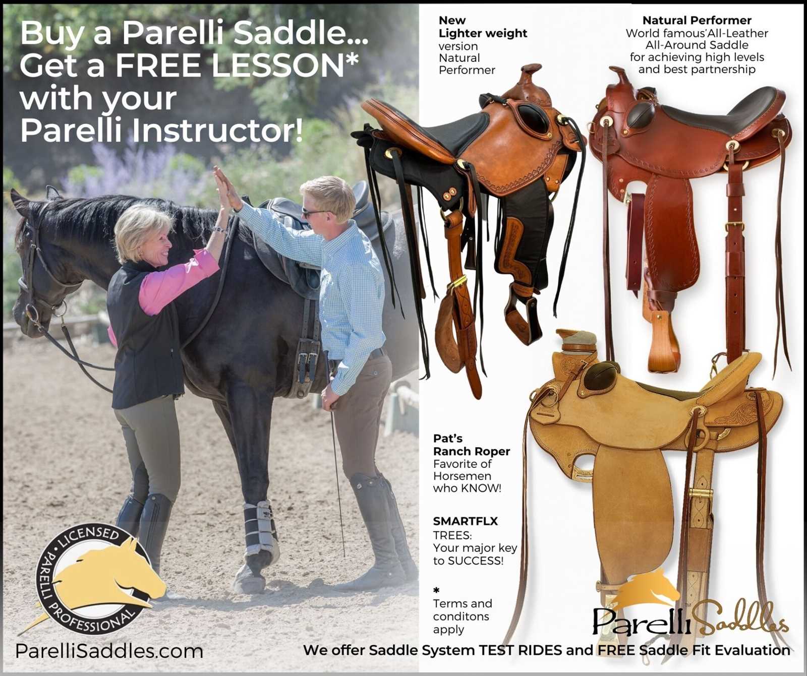 parts of a western saddle diagram