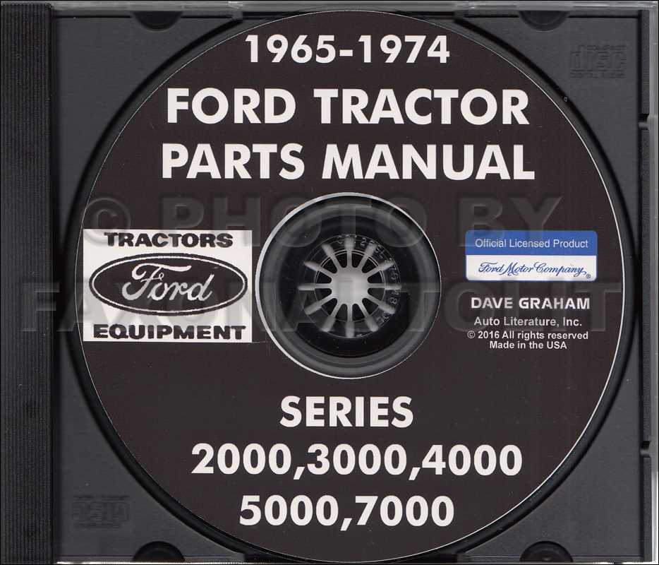 ford 4000 tractor parts diagram