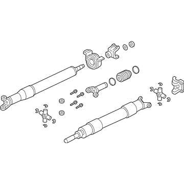 drive shaft parts diagram