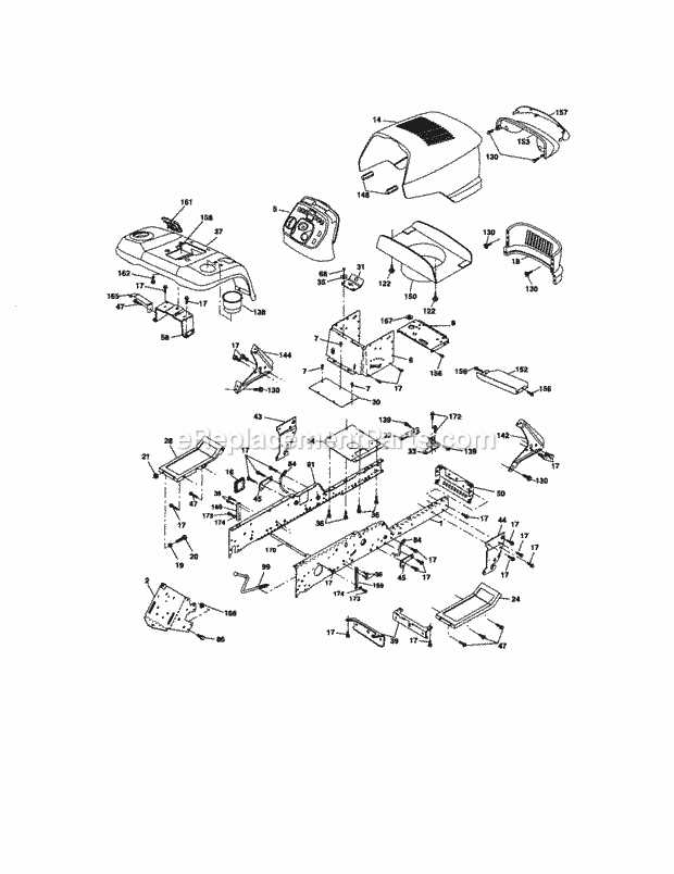 craftsman dgt6000 parts diagram