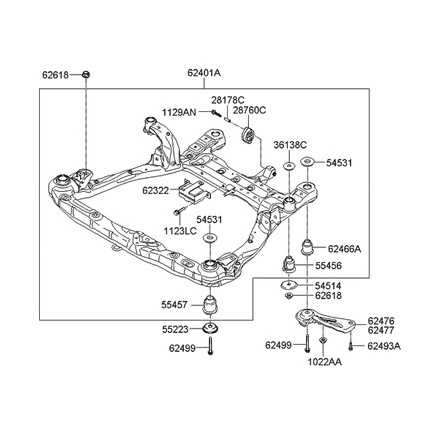 hyundai sonata parts diagram