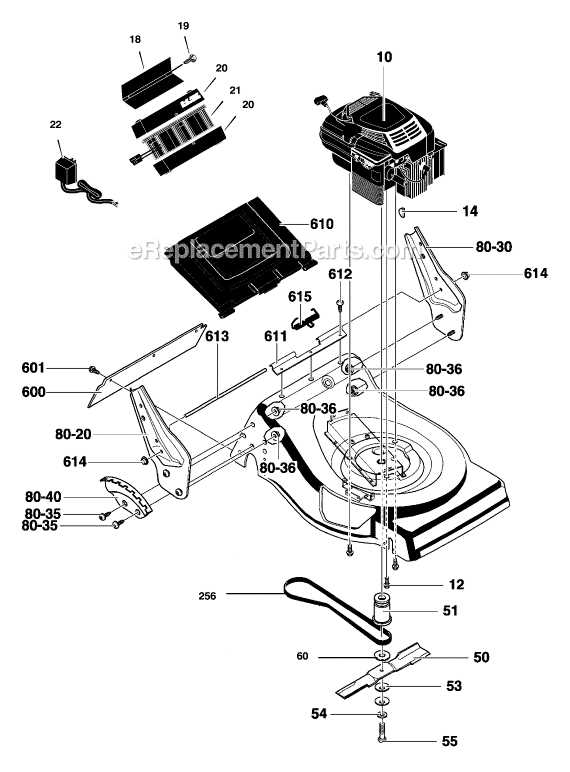 murray lawn mower deck parts diagram