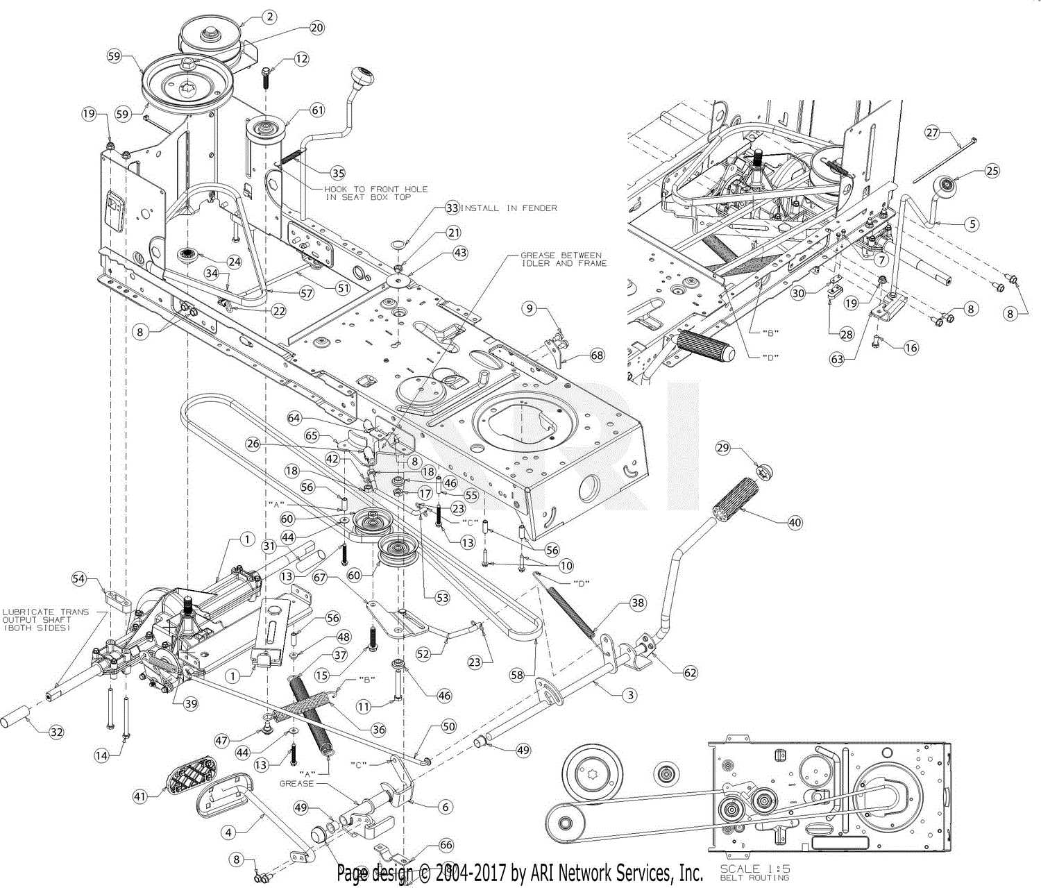 troy bilt bronco parts diagram