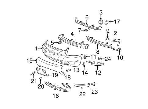 chevy avalanche parts diagram