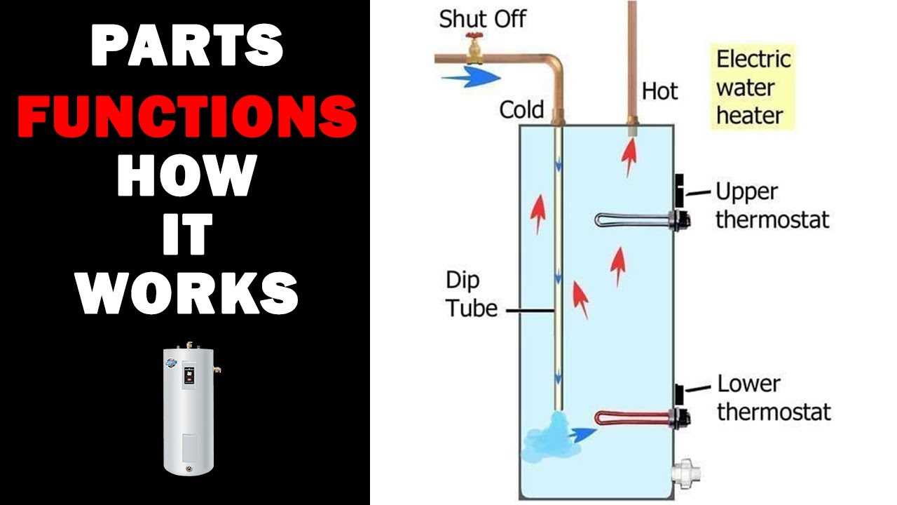 water heater parts diagram