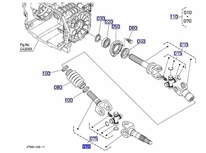 kubota rtv 900 parts diagram