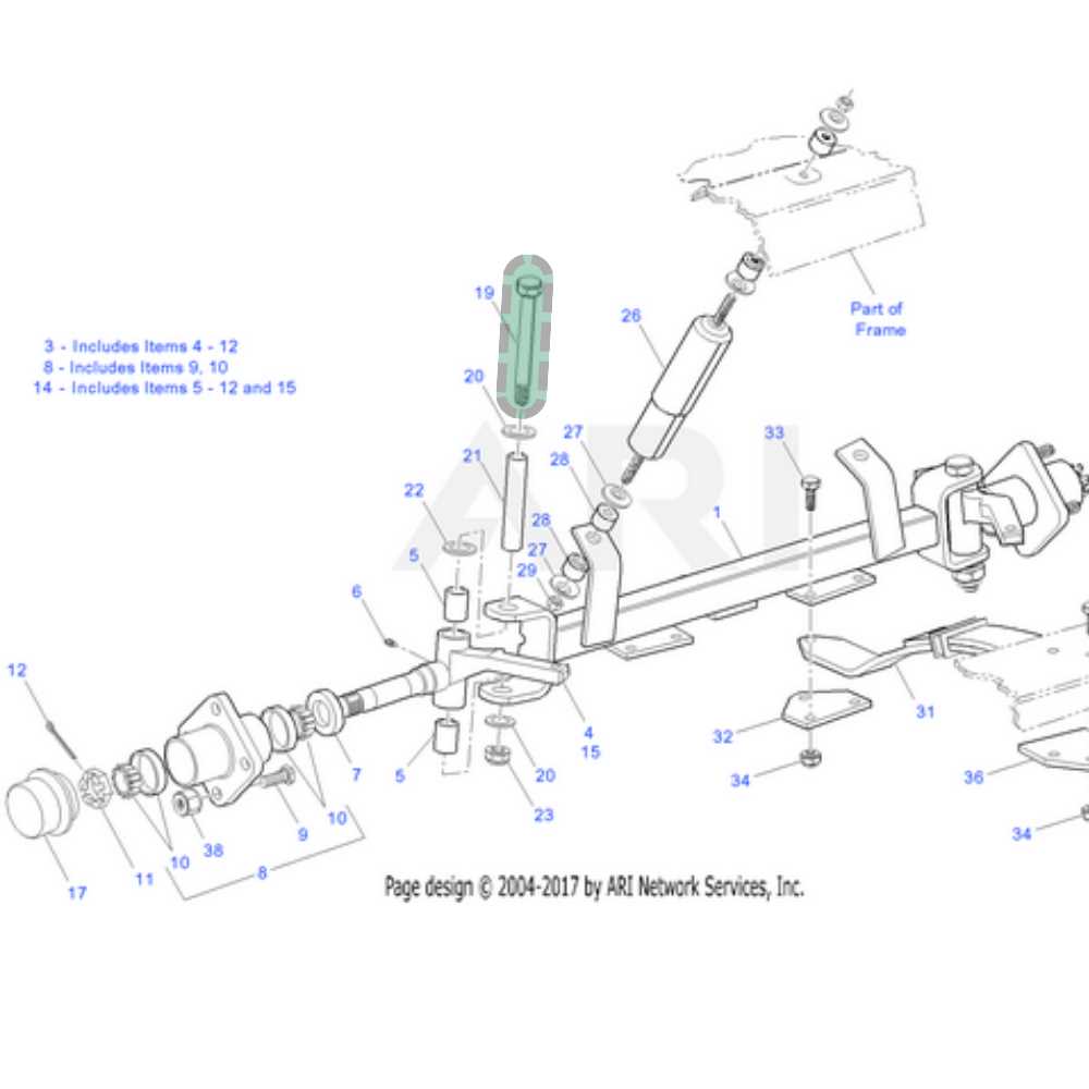 e z go golf cart parts diagram