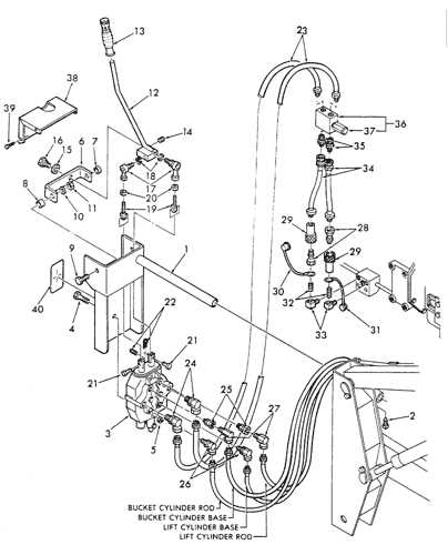 ford 1710 tractor parts diagram