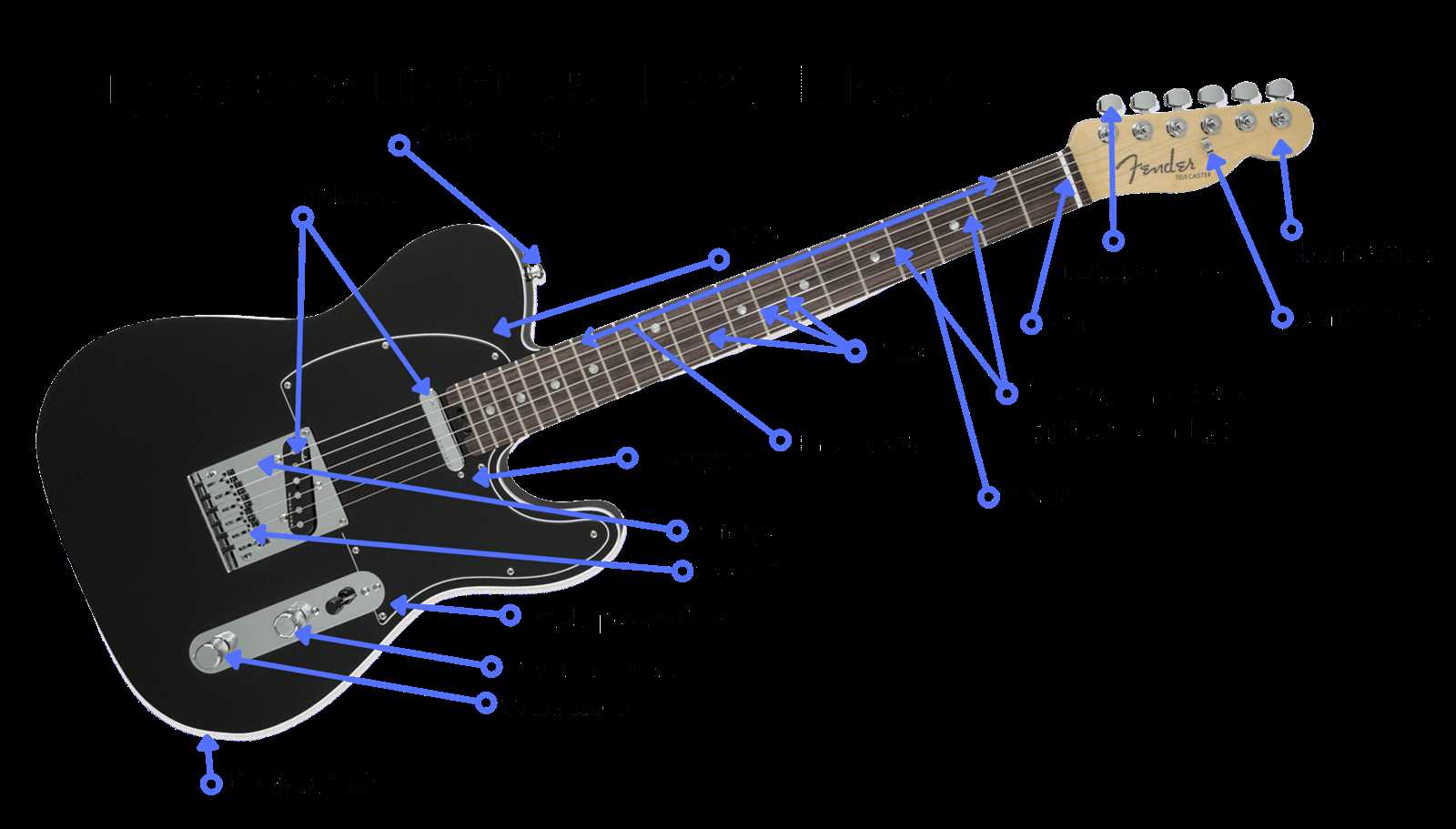 guitar parts diagram