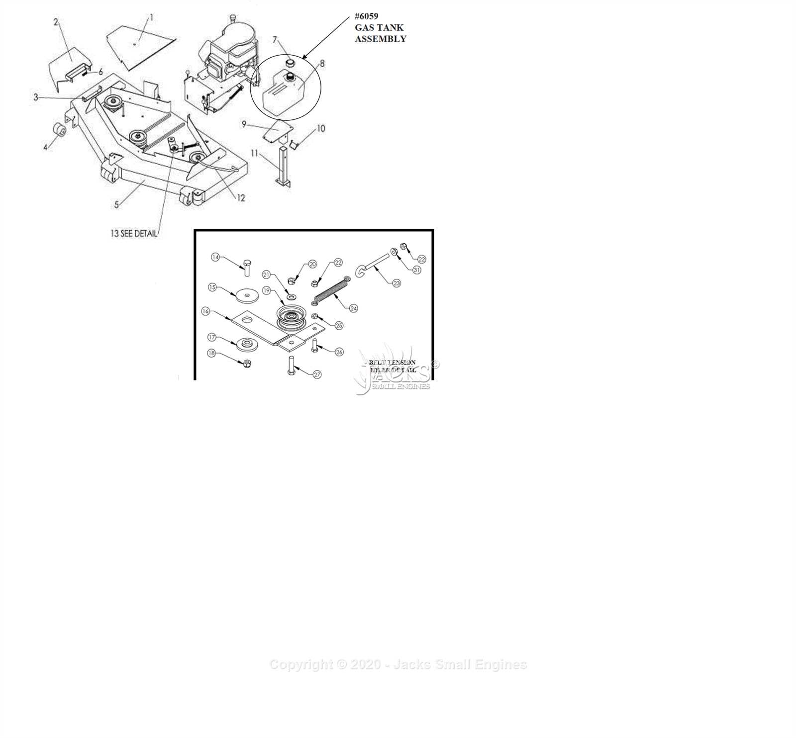 swisher 60 trail mower parts diagram