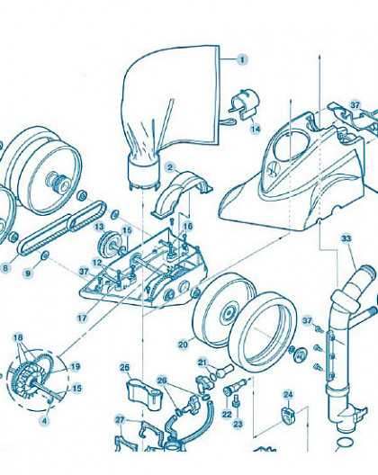 polaris 360 parts diagram