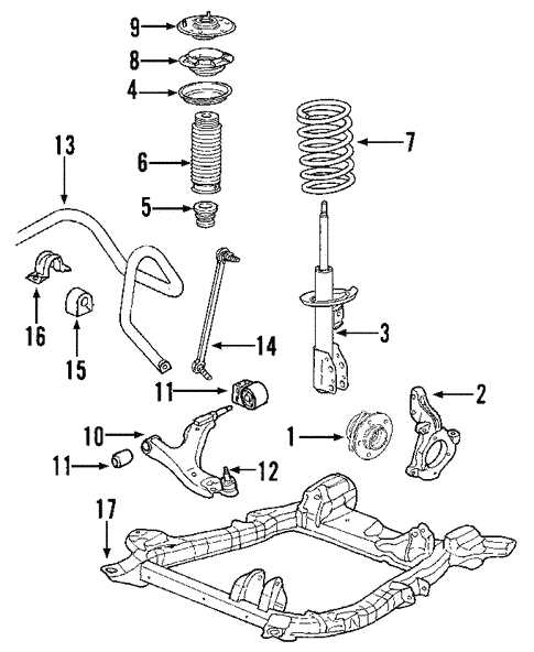 2005 chevy equinox engine parts diagram