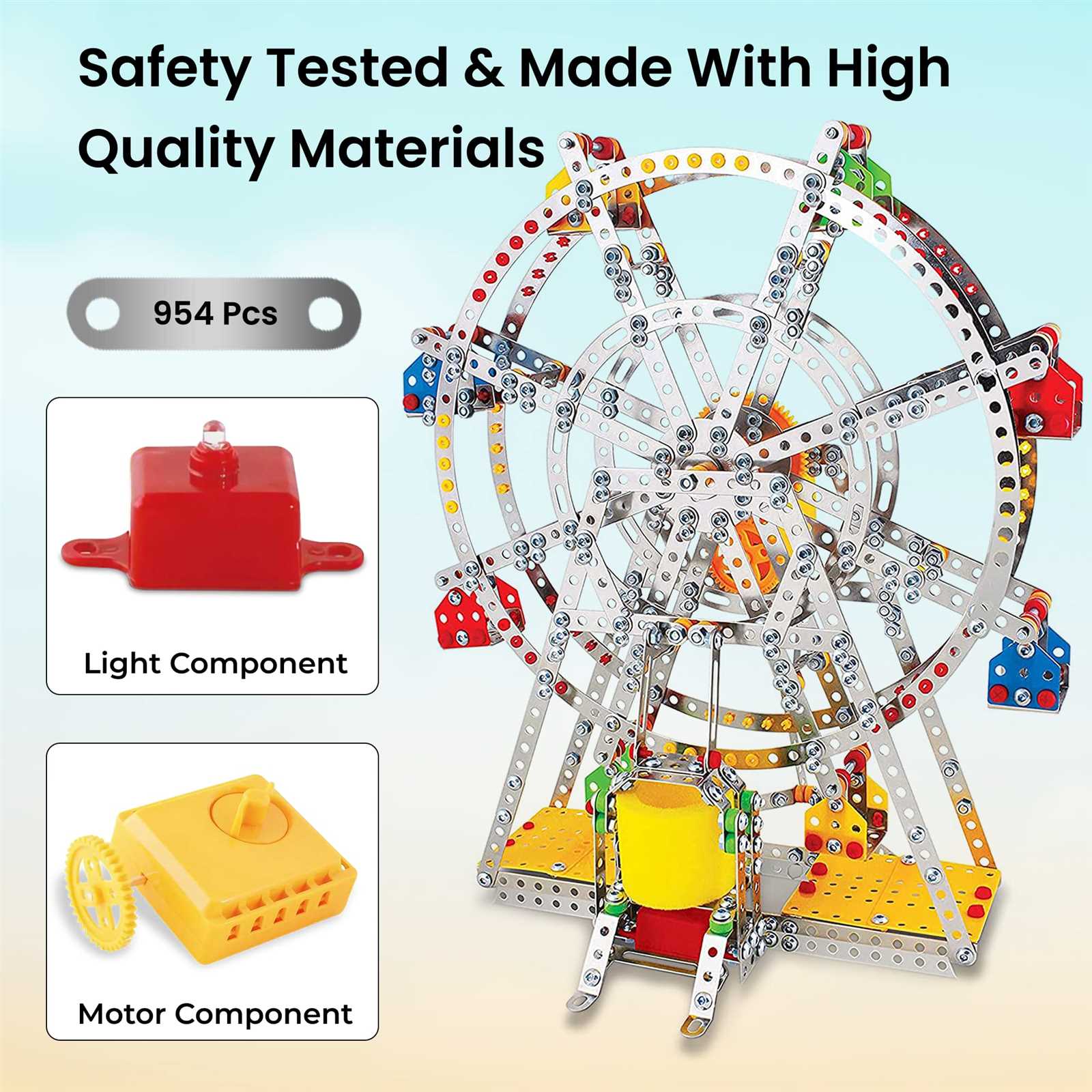 diagram parts of a ferris wheel