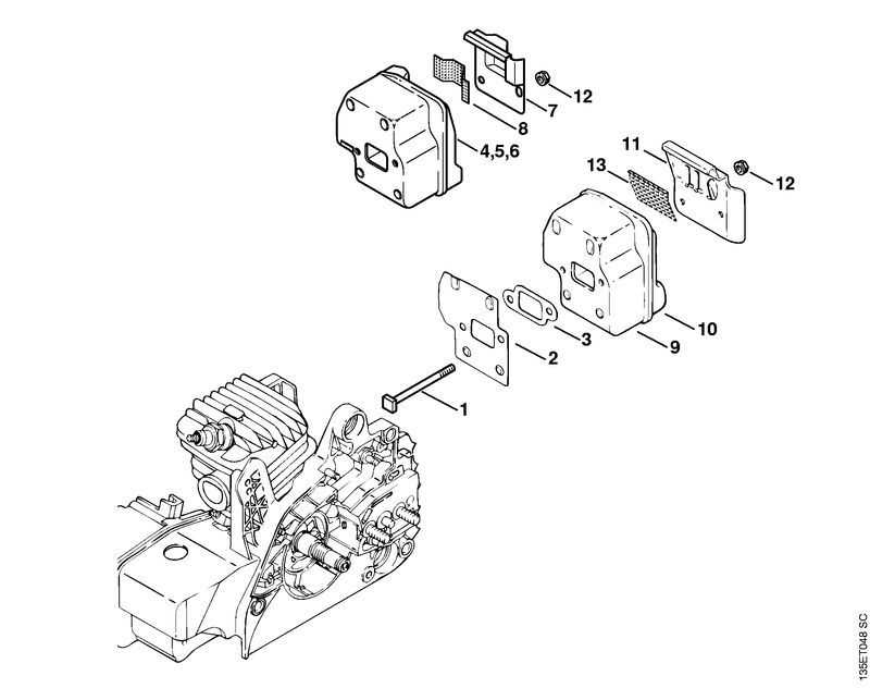 diagram stihl 025 parts schematic