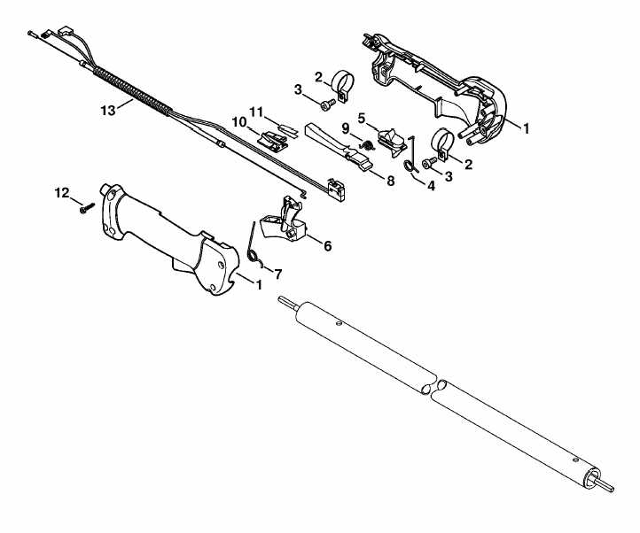 stihl ht131 parts diagram