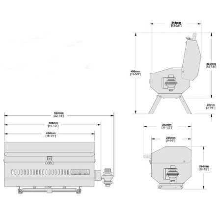 magma grill parts diagram