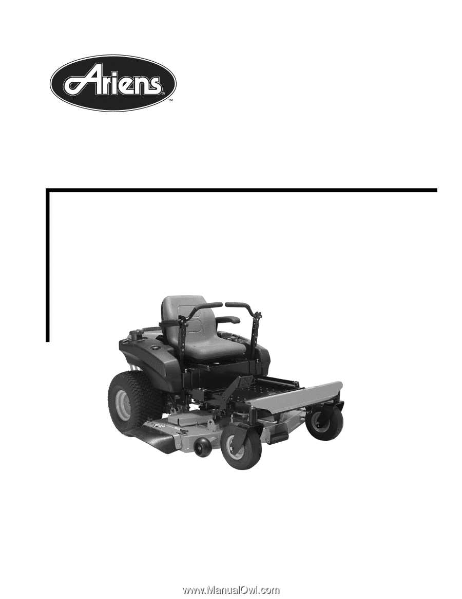 ariens parts diagram