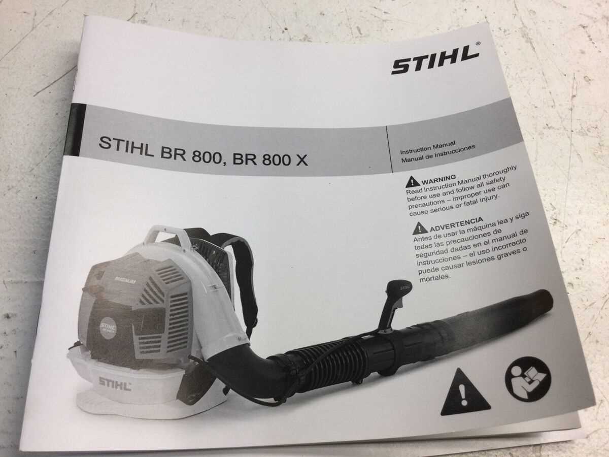 stihl br 800x parts diagram