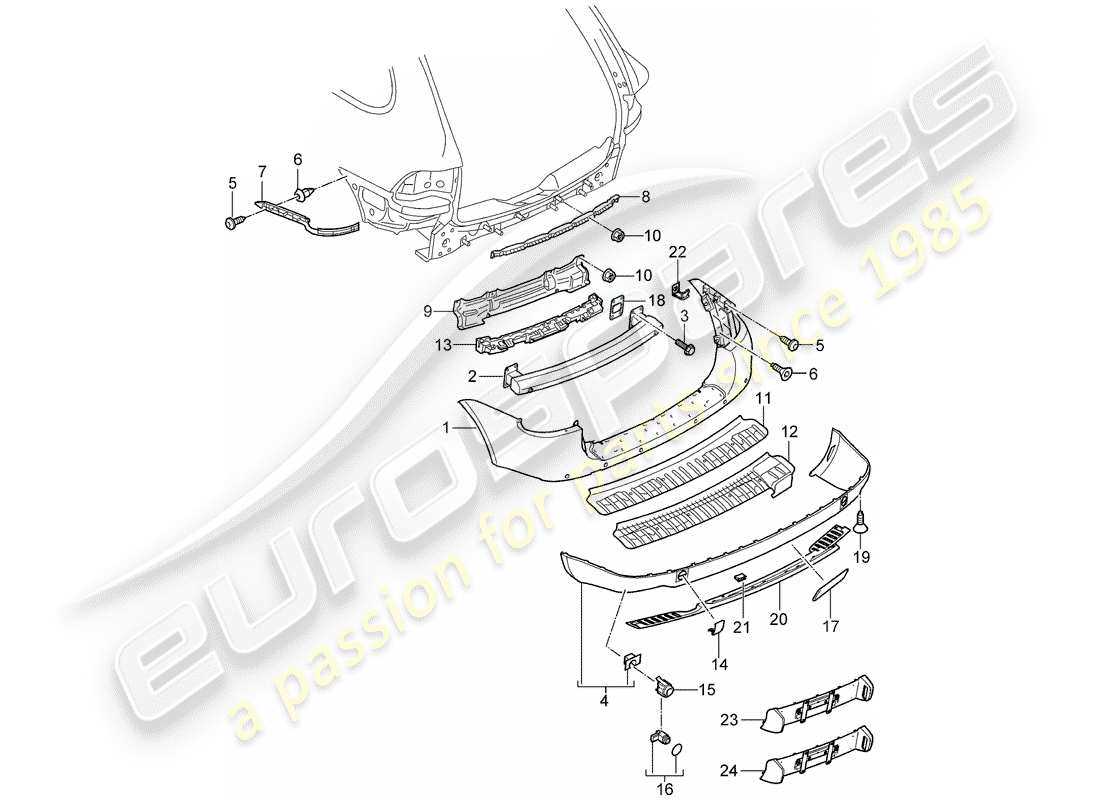 porsche cayenne parts diagram