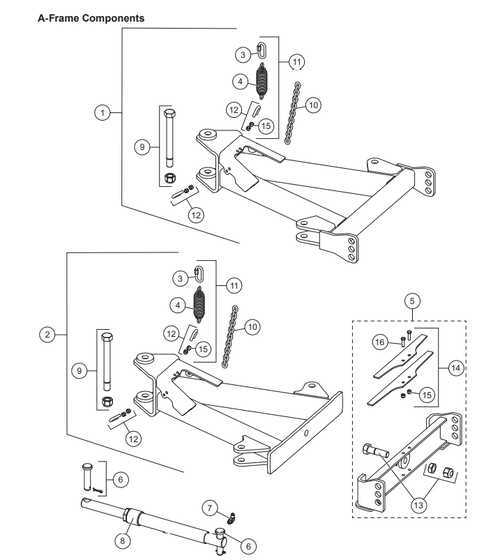 moose plow parts diagram