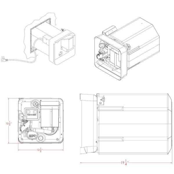 6 gallon suburban rv water heater parts diagram