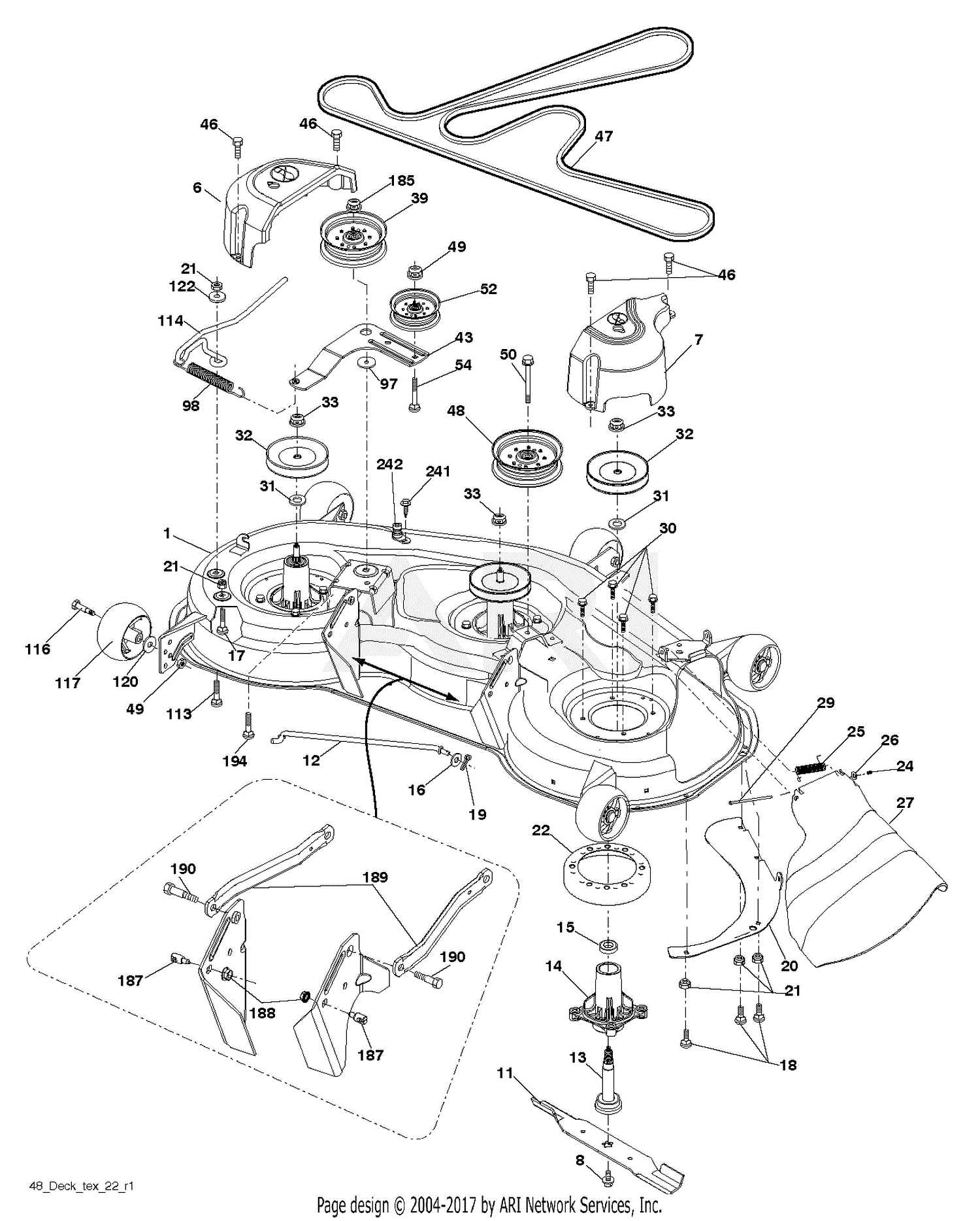 craftsman model 917 parts diagram