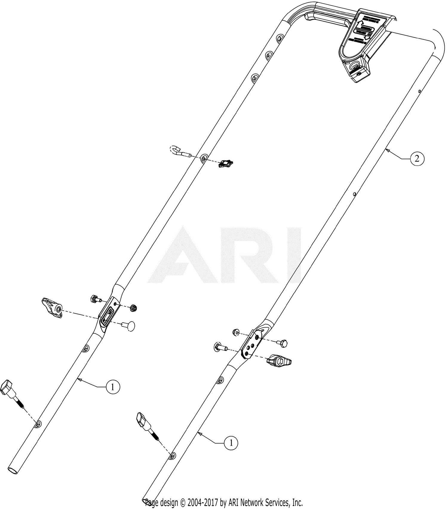 troy bilt tb160 parts diagram