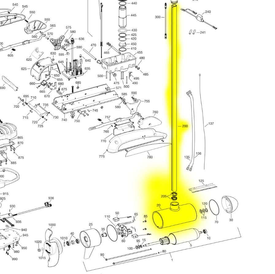 minn kota ultrex 112 parts diagram