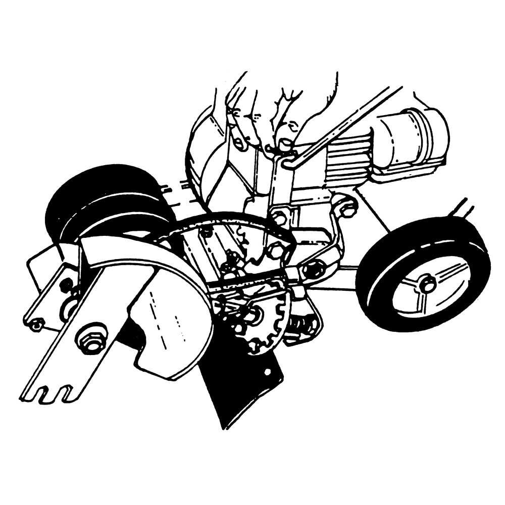 mtd edger parts diagram