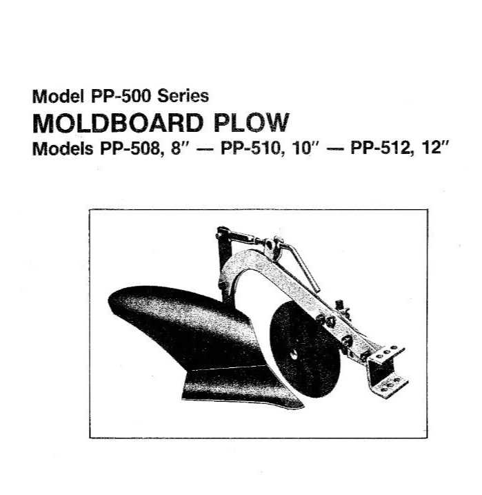 moldboard plow parts diagram